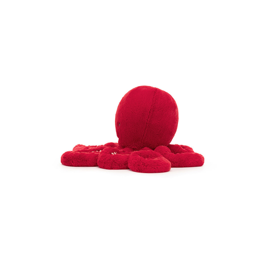 Peluche polpo mirtillo rosso