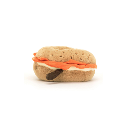 Peluche divertente a forma di bagel