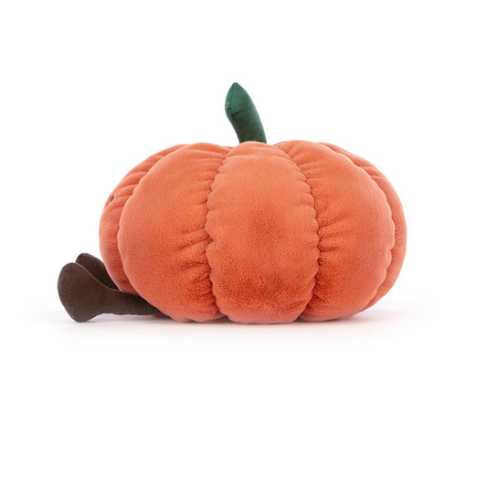 Peluche zucca divertente