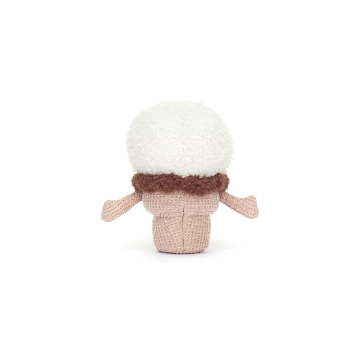 Cono gelato di peluche divertente