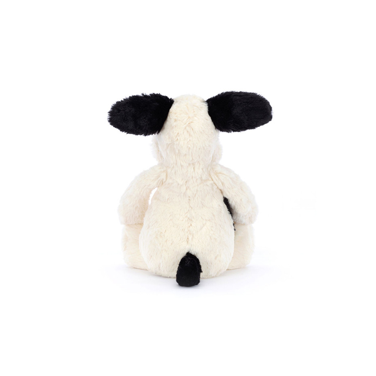 Peluche Bashful Black & Cream Puppy