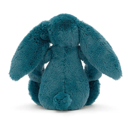 Peluche Lapin Bashful - H 31 cm - Bleu Minéral