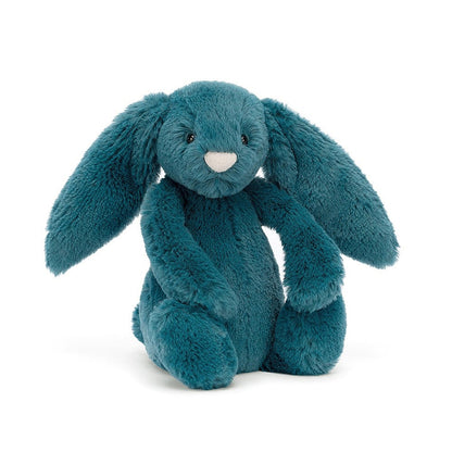 Bashful Rabbit Peluche - H 18 cm - Blu Minerale