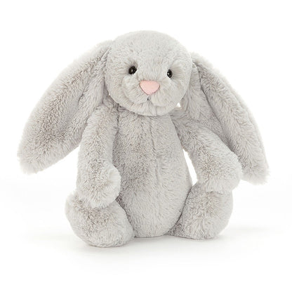 Peluche Bashful Rabbit - H 31 cm - Argento