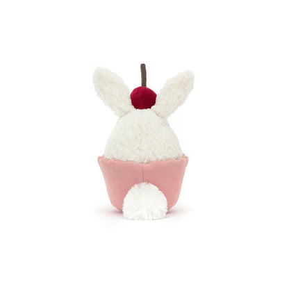 Delizioso coniglietto da dessert, cupcake di peluche