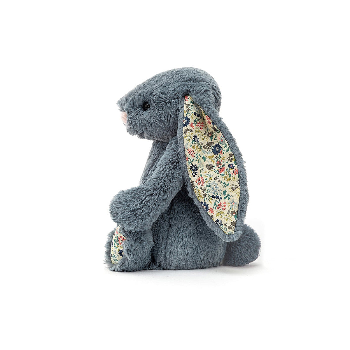 Peluche Doudou Blossom Lapin - Bleu