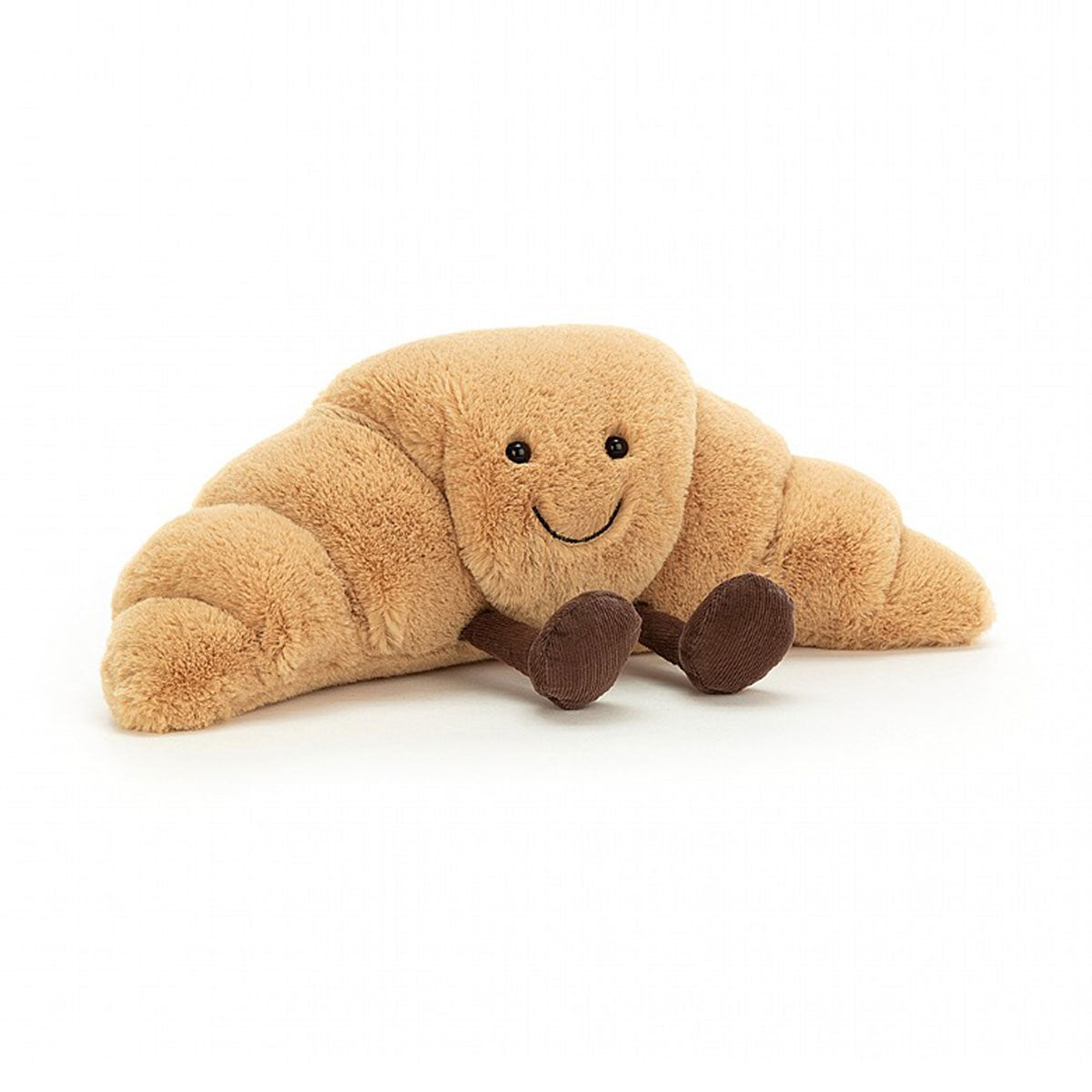 Divertente peluche croissant