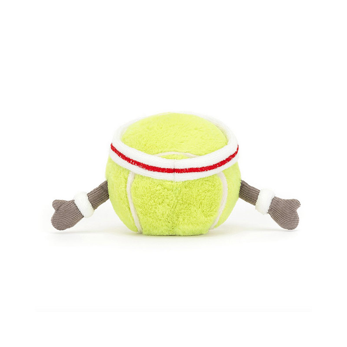 Divertente peluche a forma di palla da tennis 